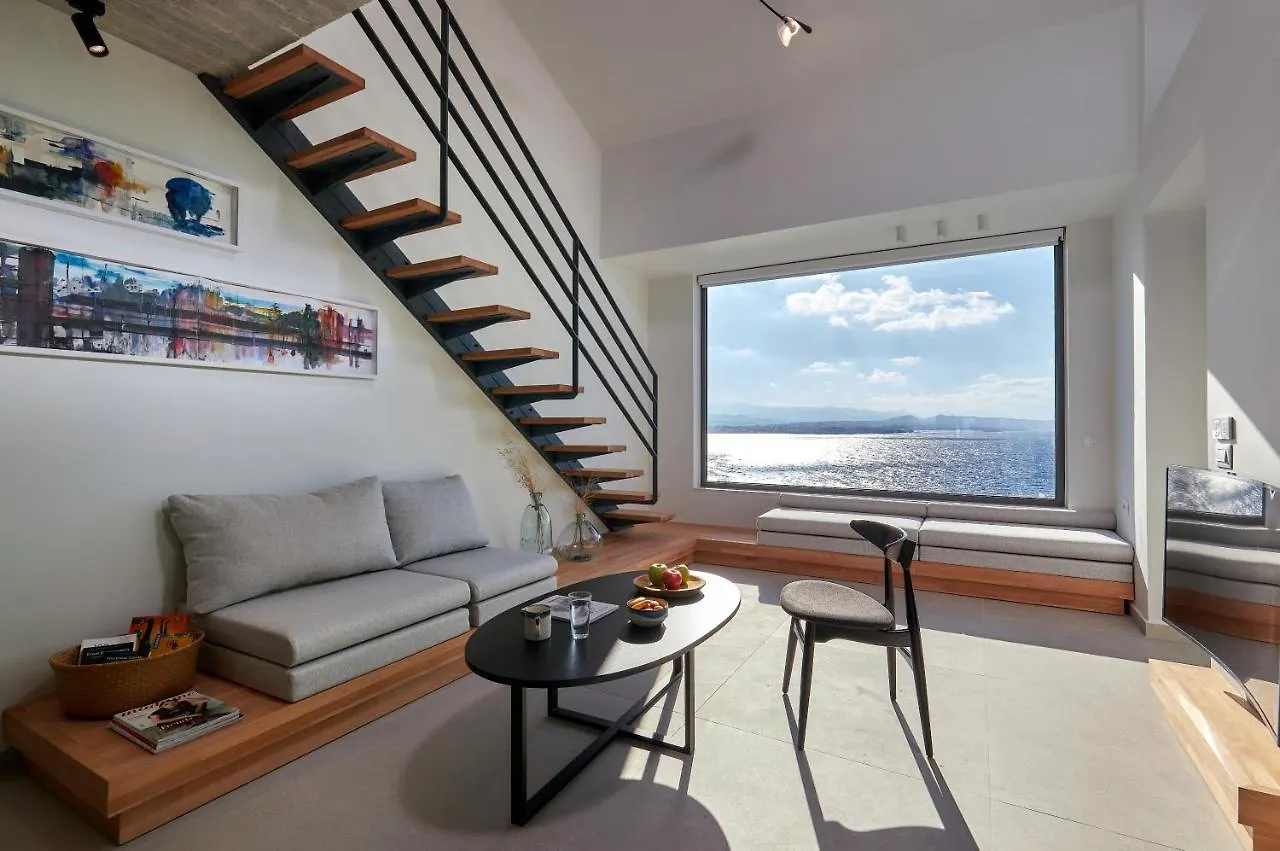 Pachnes Luxury Apartments - Heated Pool, Sea View Kounoupidhianá Griekenland